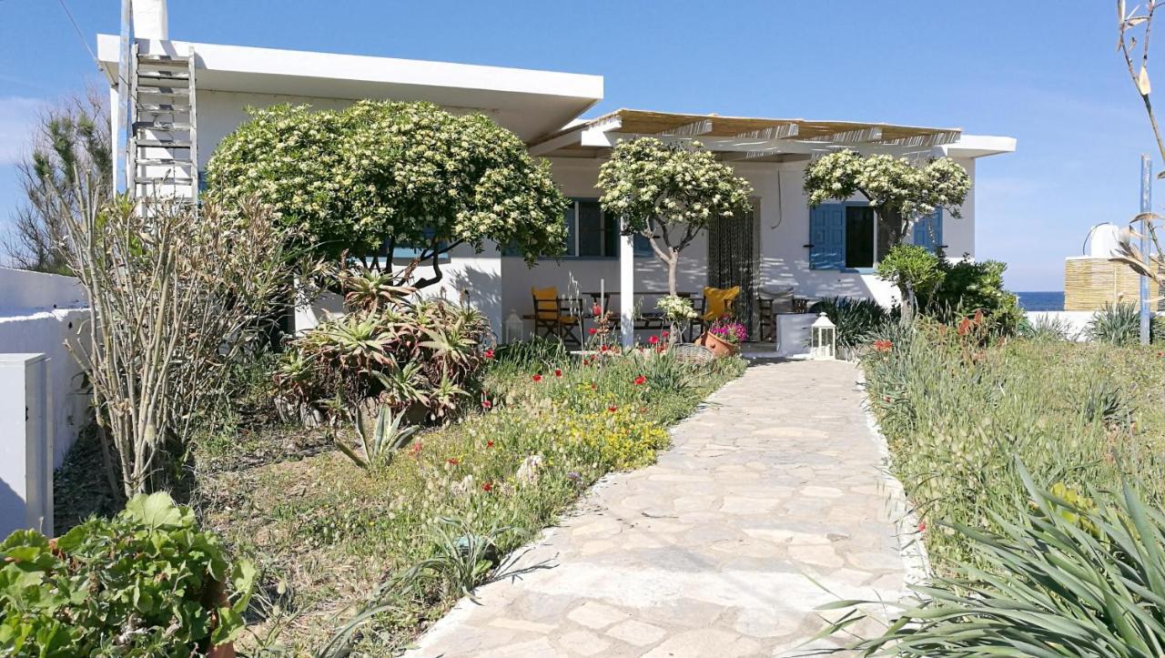הוילה סקירוס Anemos Seaside House מראה חיצוני תמונה