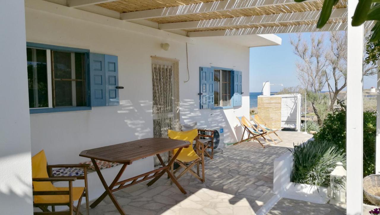 הוילה סקירוס Anemos Seaside House מראה חיצוני תמונה